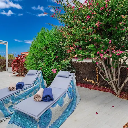 Private House With Ocean View Garden 7min To Bahia Hébergement de vacances Costa Adeje (Tenerife)