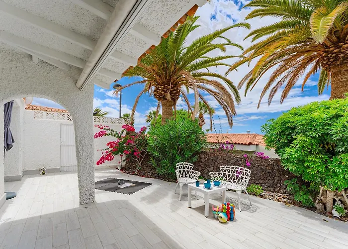 Nyaraló Private House With Ocean View Garden 7min To Bahia Costa Adeje (Tenerife)